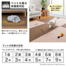 おくだけ吸着 ペット用床保護マット 60×240cm 1枚 メーカー直送 ▼返品・キャンセル不可【他商品との同時購入不可】