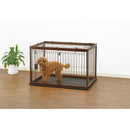 木製ペットサークル 90-60 ダークブラウン メーカー直送▼返品・キャンセル不可【他商品との同時購入不可】