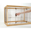 木製ペットサークル 90-60 ナチュラル メーカー直送▼返品・キャンセル不可【他商品との同時購入不可】