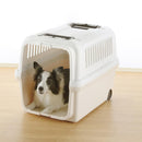 キャンピングキャリー L アイボリー メーカー直送▼返品・キャンセル不可【他商品との同時購入不可】