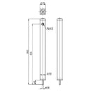 PC水栓柱 御影 T8010-70X900-MI メーカー直送 ▼返品・キャンセル不可【他商品との同時購入不可】