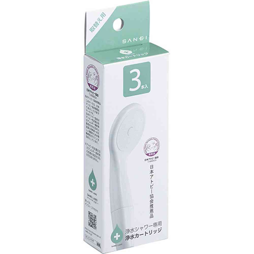 ソックス、パット、シャワーヘッド散水、カートリッジ 浄水シャワーヘッド カートリッジ 3個入り