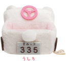 サンエックス すみっコぐらし てのりぬいぐるみ  くるま しろくま MX97701
