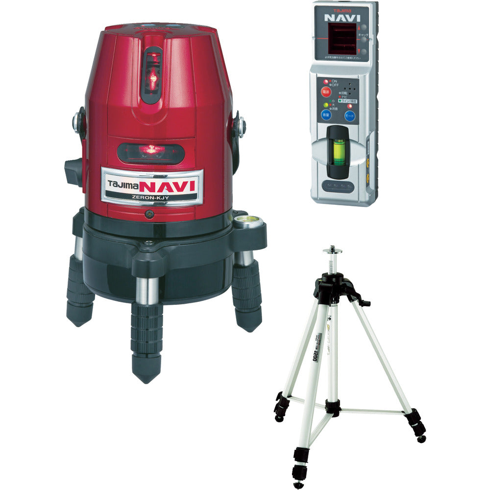 タジマ レーザー墨出器 NAVIゼロ KJY 三脚セット メーカー直送 ▽返品