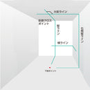 レーザー墨出器 ZERO BLUE 受光器・三脚セット メーカー直送 ▼返品・キャンセル不可【他商品との同時購入不可】