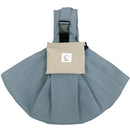 Chiccha!パパッとたためる スリングキャリーブルーグレー メーカー直送 ▼返品・キャンセル不可【他商品との同時購入不可】