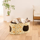 猫のツメトギ かくれんぼ イエローフラワー メーカー直送 ▼返品・キャンセル不可【他商品との同時購入不可】