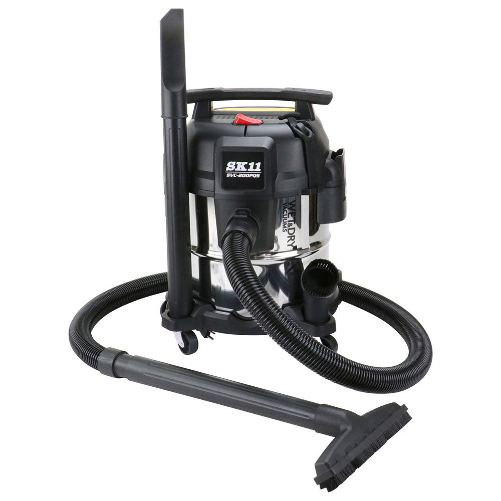 乾湿両用掃除機ステン 静音 SVC-200PQS 【直送品】 返品・キャンセル