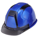 メタリック塗装ヘルメット NO.390FSMBU メーカー直送 ▼返品・キャンセル不可【他商品との同時購入不可】