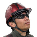 メタリックマットヘルメット NO.391FSMMRD メーカー直送 ▼返品・キャンセル不可【他商品との同時購入不可】