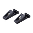 槌屋ヤック マグネットクリップ2個入ブラック L24