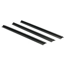 槌屋ヤック 配線隠しカバー3本ブラック TS260