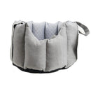 HappyDays ドライブベッド&キャリー グレー メーカー直送 ▼返品・キャンセル不可【他商品との同時購入不可】