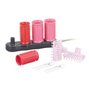 ヘアカーラー(4本)KHCV401P メーカー直送 ▼返品・キャンセル不可【他商品との同時購入不可】