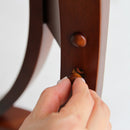 サイドテーブル ロータス ILT-2987BR メーカー直送 ▼返品・キャンセル不可【他商品との同時購入不可】