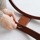 サイドテーブル ロータス ILT-2987BR メーカー直送 ▼返品・キャンセル不可【他商品との同時購入不可】