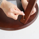 サイドテーブル ロータス ILT-2987BR メーカー直送 ▼返品・キャンセル不可【他商品との同時購入不可】