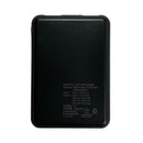 HIDISC 薄型軽量世界最小クラス 5000mAh モバイルバッテリー ブラック