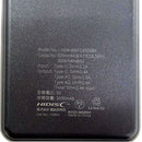 HIDISC 薄型軽量世界最小クラス  高性能ICチップ搭載 5000mAh モバイルバッテリー ブラック