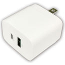 HIDISC USB PD/QC 兼容 Type-C/A 20W 交流充电器 1 件