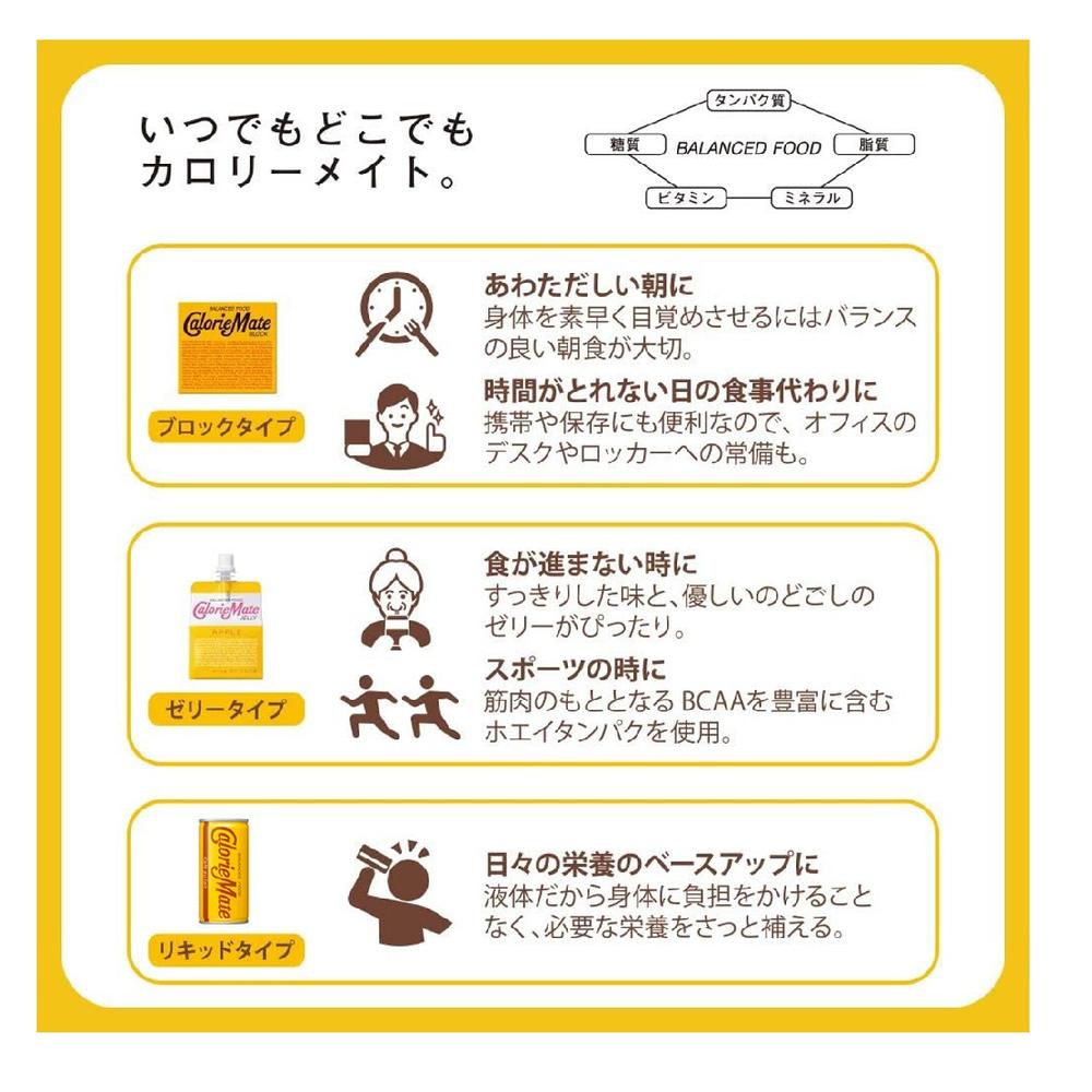 ◇大塚製薬 カロリーメイト ブロック メープル味 4本入り