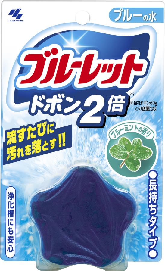 小林製薬 ブルーレットドボン2倍ブルーミント120g