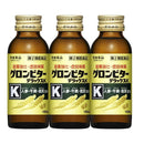【第2類医薬品】常盤薬品 グロンビターデラックスK 100mL×3本パック