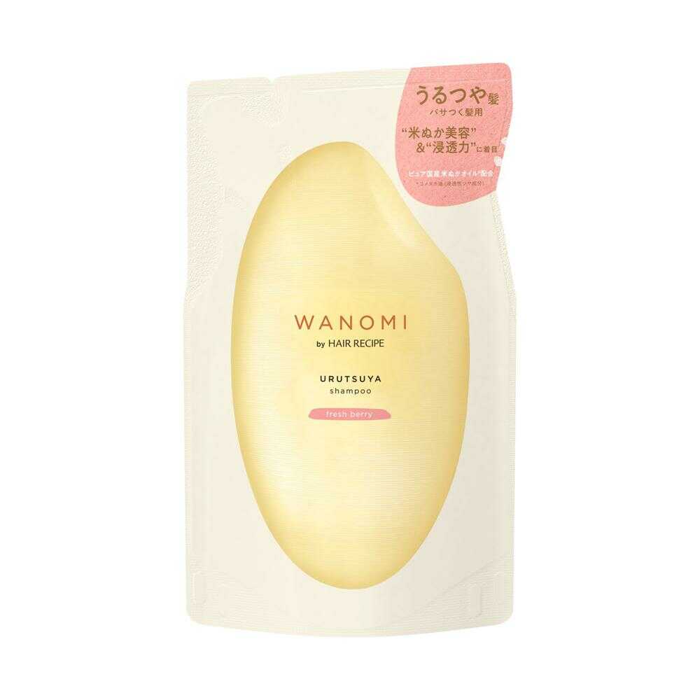 ⁑【おまとめ2,4】ヘアレシピ 和の実 うるつや シャンプー 新鮮な果実 Amazon.co.jp: ヘアレシピ 和の実(ワノミ・Wanomi) さらつや