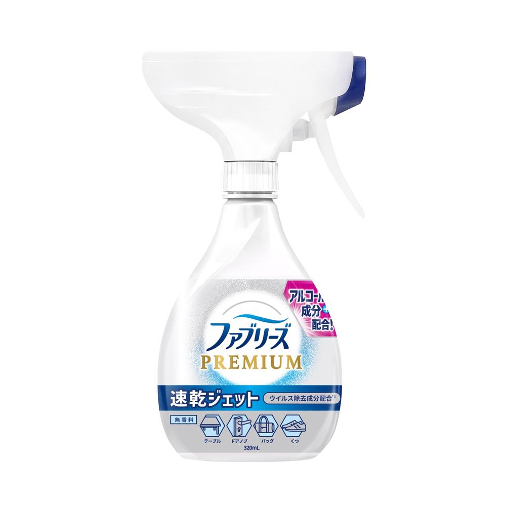 Ｐ＆Ｇ ファブリーズ 速乾ジェット 無香料 アルコール320ml