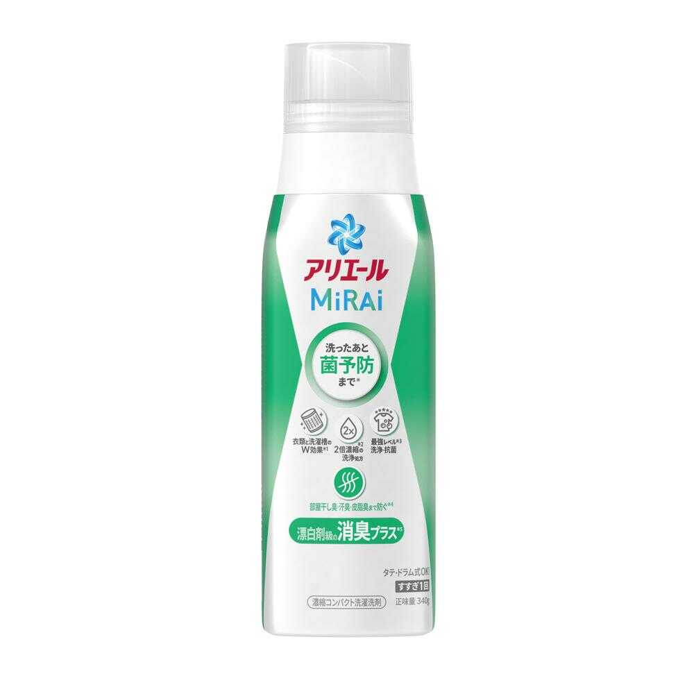 Amazon.co.jp: アリエール MiRAi 洗濯洗剤 濃縮 漂白剤級の洗浄