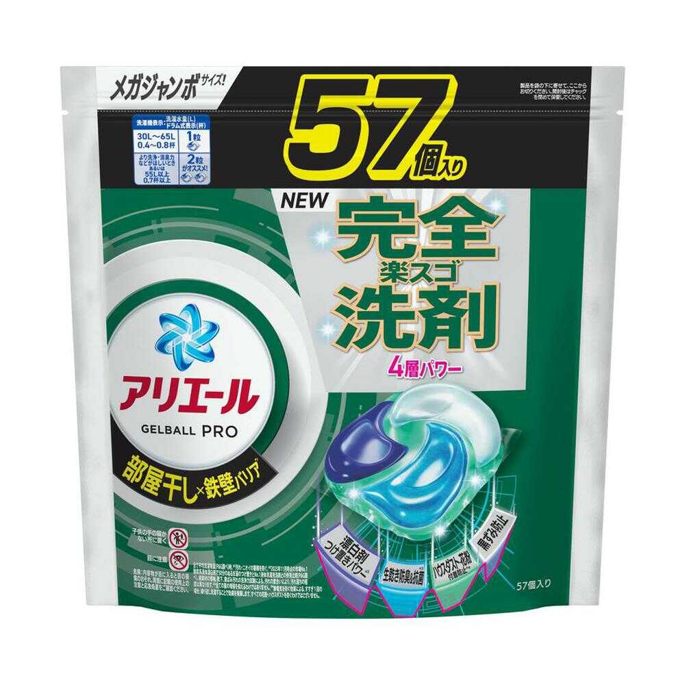 P&G アリエール ジェルボール プロ 部屋干し用 つめかえ用 メガ