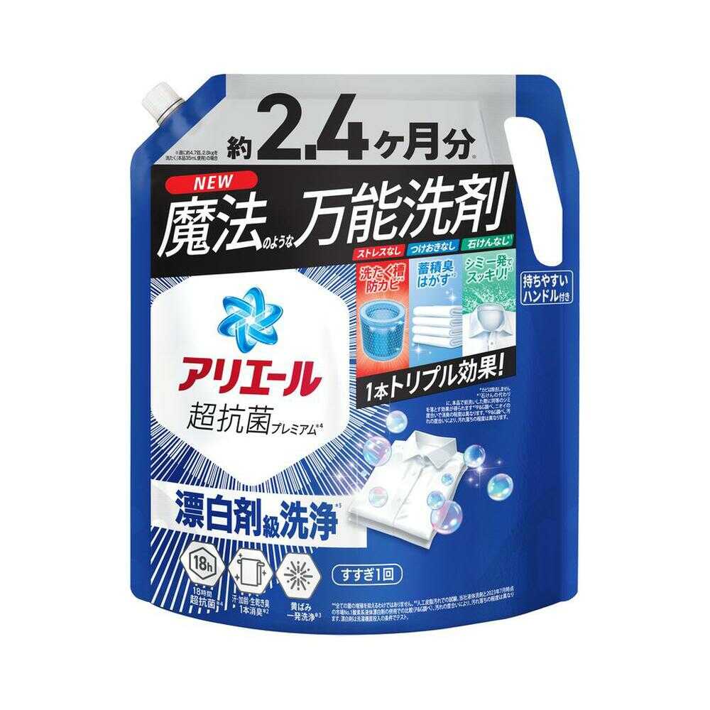 P&G アリエールジェル つめかえ用 超ウルトラジャンボサイズ（1720g） P&G アリエールジェル つめかえ用 超ウルトラジャンボ 1720g