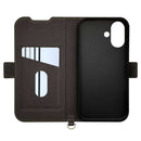 テレホンリース iPhone16 ケース カバー ブラック