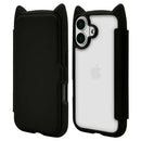 テレホンリース iPhone16 ケース カバー ブラック