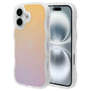 テレホンリース iPhone16 ケース カバー ウェーブ my.DECOR ホログラム