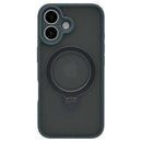 テレホンリース iPhone16 ケース カバー ZEROSAFE Shaft フロストネイビー