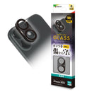 テレホンリース iPhone16 16Plus カメラレンズ保護ガラス ブラック