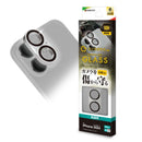 テレホンリース iPhone16/16Plus カメラレンズ保護ガラス ゴリラガラス採用シルバー