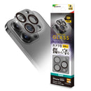 テレホンリース iPhone16Pro/16ProMax カメラレンズ保護ガラス グレー