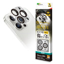 テレホンリース iPhone16Pro 16ProMax カメラレンズ保護ガラス シルバー