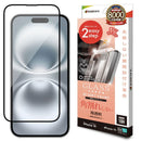 テレホンリース iPhone16/15 ガラスフィルム 全面保護 クリア ゴリラガラス採用