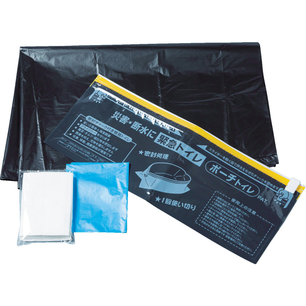 持ち運び携帯トイレ 大・小兼用 3回分セット入 KTOIDS3S 【直送品