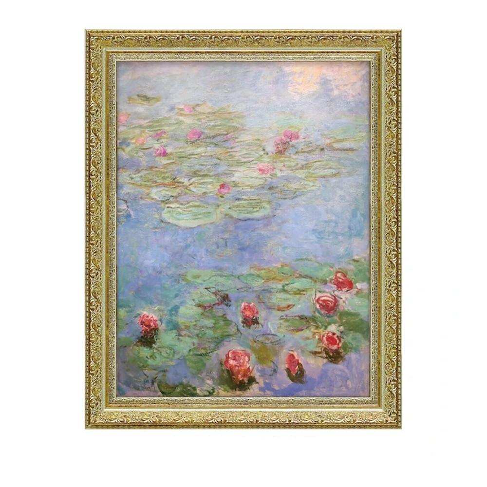 アートパネル モネ 「睡蓮3」 MW-14025 【直送品】 返品・キャンセル