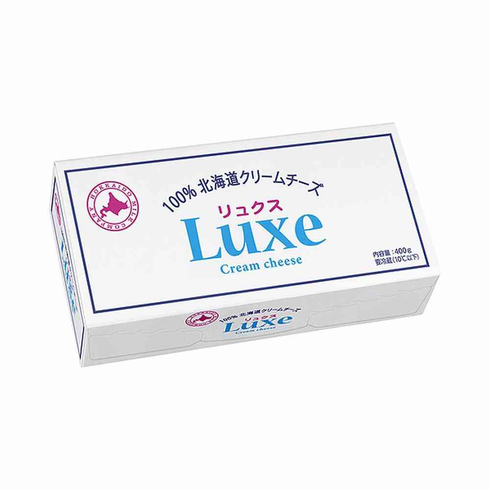 ◇[冷蔵] 北海道乳業 Luxe 100％北海道産クリームチーズ400g×5箱400g×5