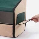 ペット用折り畳み式ハウス型トラベルリュック メーカー直送 ▼返品・キャンセル不可【他商品との同時購入不可】