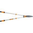 BAHCO 刈込ハサミ 刃長250mm 全長790~1040mm メーカー直送 ▼返品・キャンセル不可【他商品との同時購入不可】