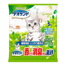 デオサンド香りで消臭する紙砂ナチュラルグリーン 5L