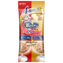 ユニチャーム 銀のスプーンパウチ 2種のアソート まぐろ/まぐろ・かつおにしらす入り 60g×4個