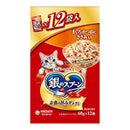 銀のスプーンパウチまぐろ・かつおにささみ入り 60g×12個