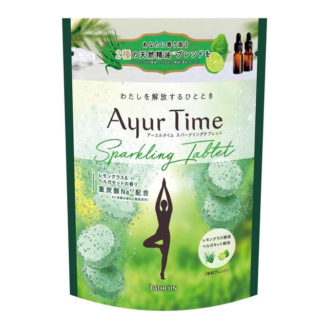 Ayurtime Sparkling Tablet Lemongrass & Bergamot Fragrance 200g